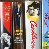 James Dean, Marilyn Monroe, Sound of Music, Wizard of Oz, Love Story, Casablanca, movies, realism